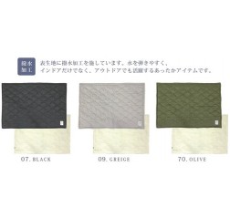 【秋冬新作】キルティング×ボアブランケット　S/Mサイズ