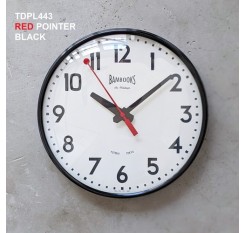 RED POINTER WALL CLOCK (BLACK,GRAY) / レッドポインター ウオールクロック 壁掛け時計